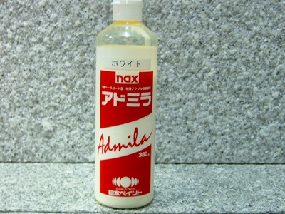 日本ペイント 1液ベースコート型特殊アクリル樹脂塗料、アドミラのホワイト 380gです。 | 商品の紹介 | 塗料・ペイント・エアブラシ通販