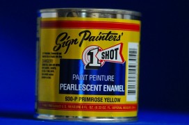 ピンストライピング塗料1Shotパール色（ワンショットペイントパール色）　930P　プライムローズイエローPrimeroｓe　Yellow　8.33OZ通販ページ。