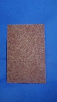 スプルースパケ商品　オリジナルサンドペーパー ブラウン７５×１１５   ＃１２０の通販ページです。