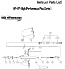アネストIwata　エアーブラシ部品　HP-EＰ用　ニードルベンバネの通販ページです