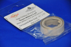 Variegated Blue Leaf Roll - 1/2 x 32
