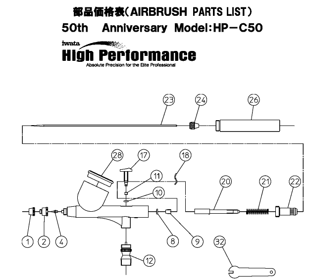 ͥIwata ֥饷 ϥѥեޥ󥹥꡼ѡŸ ʲɽHP-C50