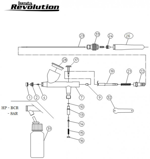 ͥIwata֥饷ʡHP-AR/BR/TR1ѡΥ