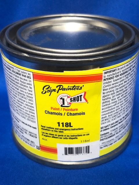 1-Shot Lettering Enamel - Chamois, 4 oz